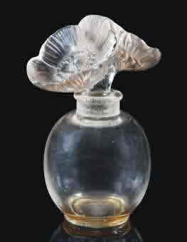 Rene Lalique Perfume Bottle Les Anemones